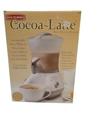 Back to Basics Cocoa~Latte Hot Drink Maker